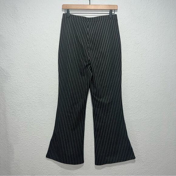 Patrizia Luca Flare Leg Pinstripe Pants - Picture 4 of 6